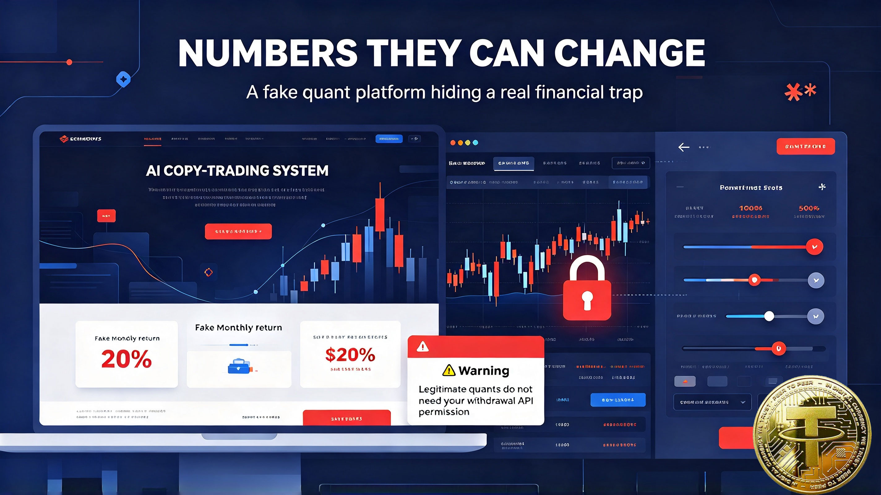 "AI Quant Copy-Trading" Software: All Data Controlled from the Backend